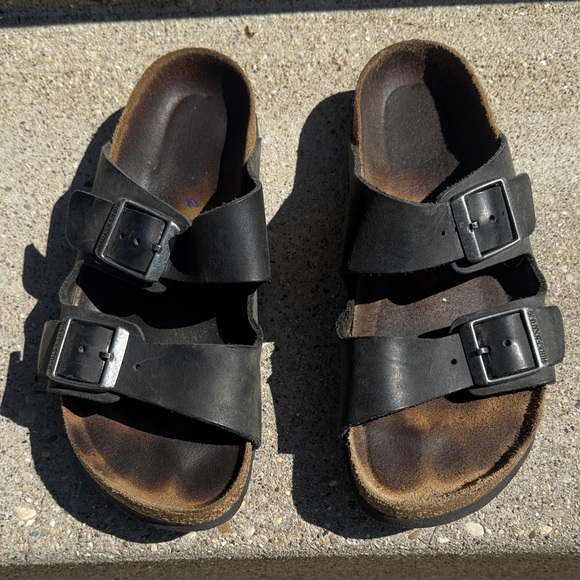 Birkenstock Kids Black Sandals